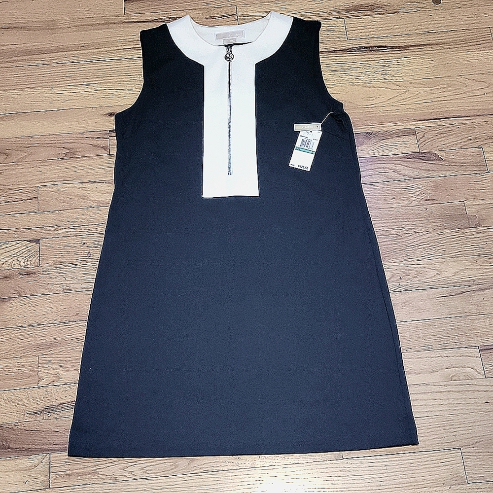 NWT Michael Kors Black and White Dress